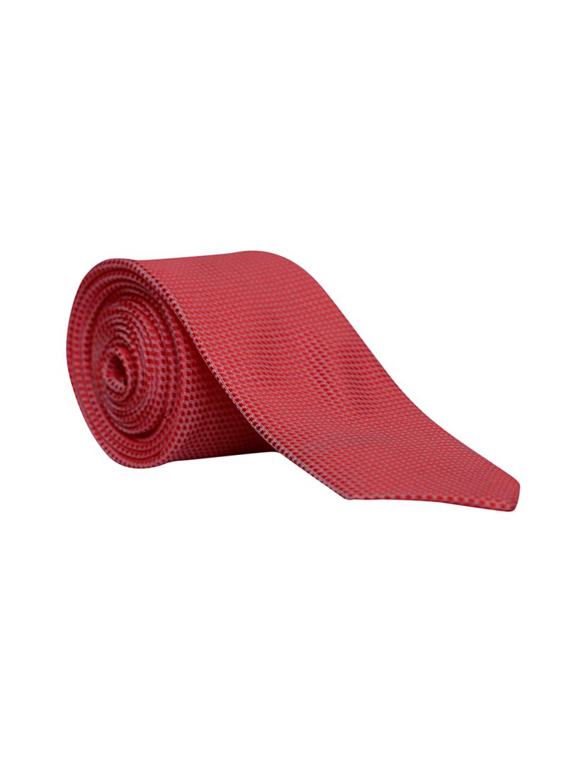 red micro fibre tie - 15057905 - Zoom Image - 1