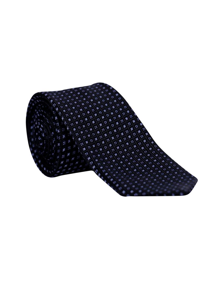 black micro fibre tie - 15057911 - Zoom Image - 1