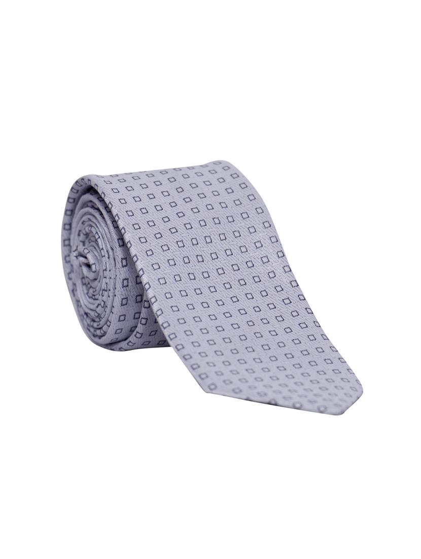 grey micro fibre tie - 15057914 - Zoom Image - 1