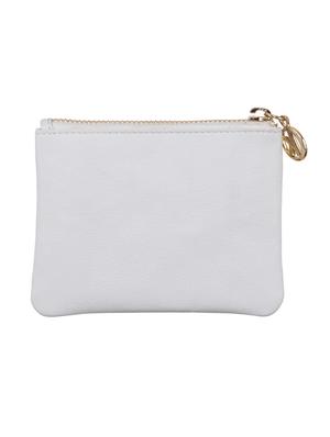 white leather regular pouch - 15059207 - Standard Image - 2