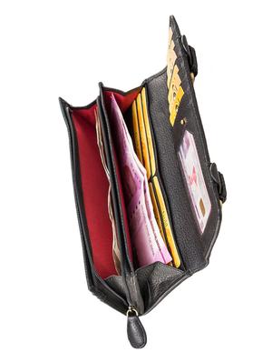 black leather wallet - 15059233 - Standard Image - 3