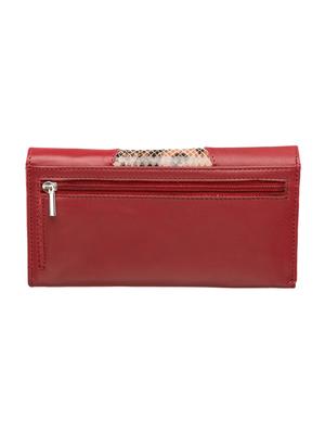 maroon leather wallet - 15059237 - Standard Image - 2