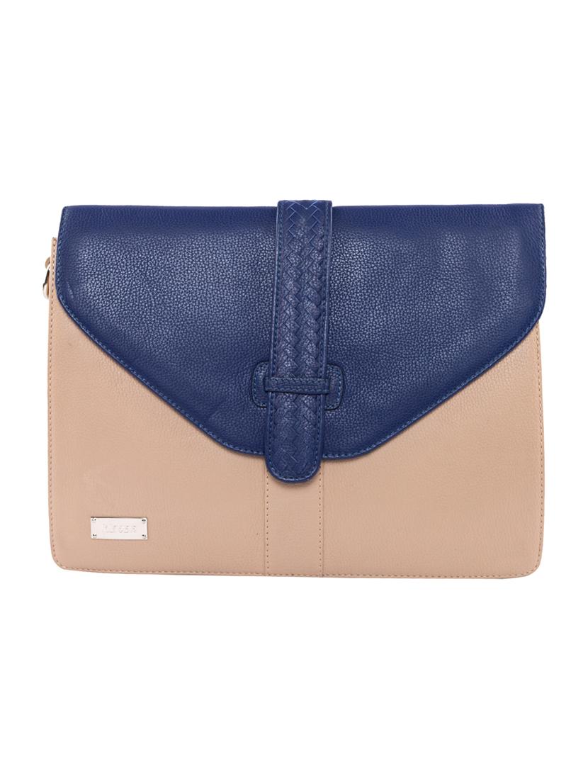 beige leatherette regular sling bag - 15059408 - Zoom Image - 2