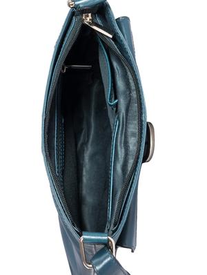 blue leatherette regular sling bag - 15059411 - Standard Image - 3