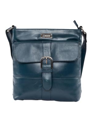 blue leatherette regular sling bag - 15059411 - Standard Image - 4