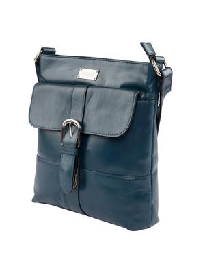 blue leatherette regular sling bag - 15059411 - Standard Image - 5