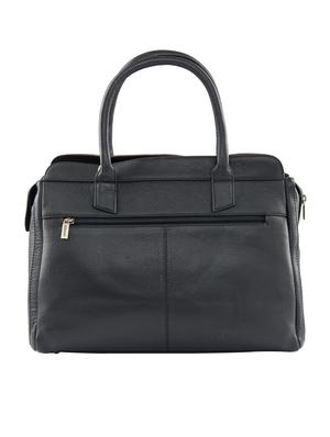 black leatherette regular handbag - 15059413 - Standard Image - 2