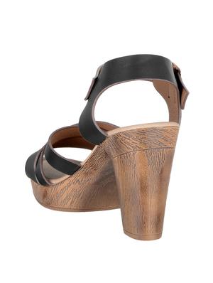 black ankle strap sandal - 15059491 - Standard Image - 3