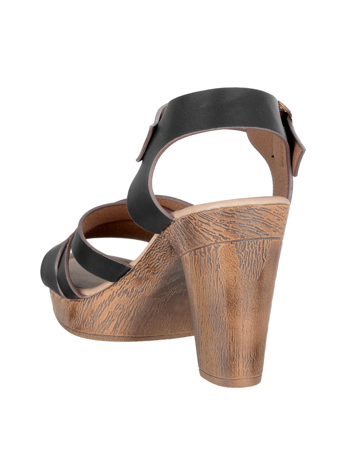 black ankle strap sandal - 15059491 - Zoom Image - 3