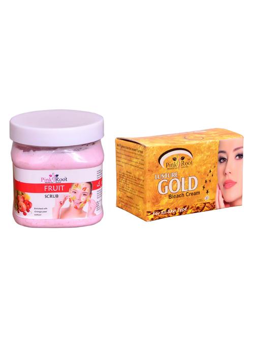 pink root gold bleach 250gm and pink root fruit scrub 500ml - 15059731 - Standard Image - 1