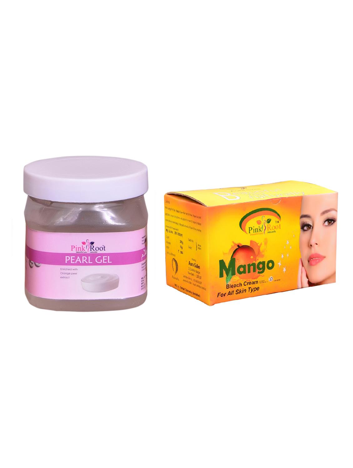 pink root mango bleach 250gm and pink root pearl gel 500ml - 15059862 - Zoom Image - 1