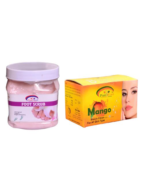 pink root mango bleach 250gm and pink root foot scrub 500ml - 15059870 - Standard Image - 1