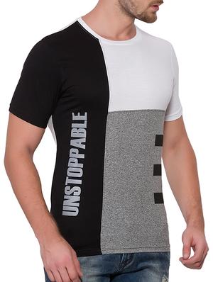 grey cotton cut and sew t-shirt - 15060718 - Standard Image - 2