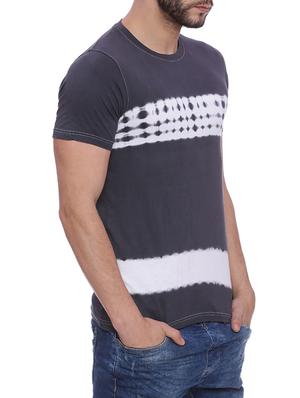 navy blue tie and dye t-shirt - 15060722 - Standard Image - 2