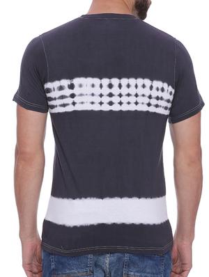 navy blue tie and dye t-shirt - 15060722 - Standard Image - 3