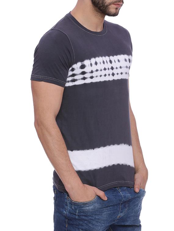 navy blue tie and dye t-shirt - 15060722 - Zoom Image - 2