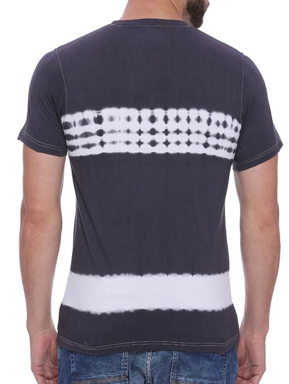navy blue tie and dye t-shirt - 15060722 - Zoom Image - 3