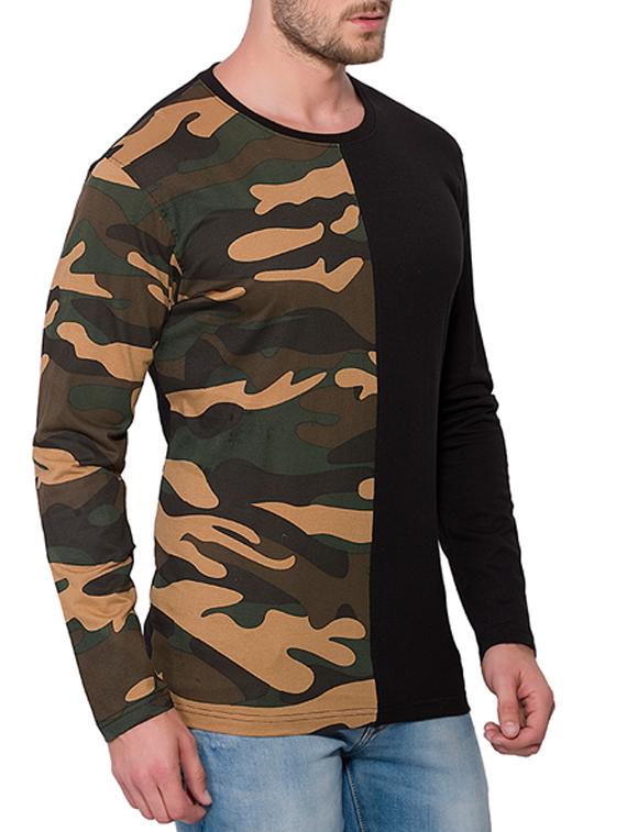multicolored cotton front print tshirt - 15060765 - Zoom Image - 2