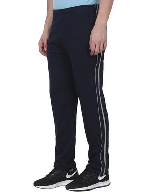 navy blue cotton full length pyjama - 15061269 - Standard Image - 2