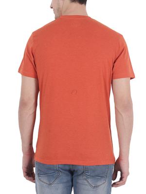 orange cotton t-shirt - 15061274 - Standard Image - 3