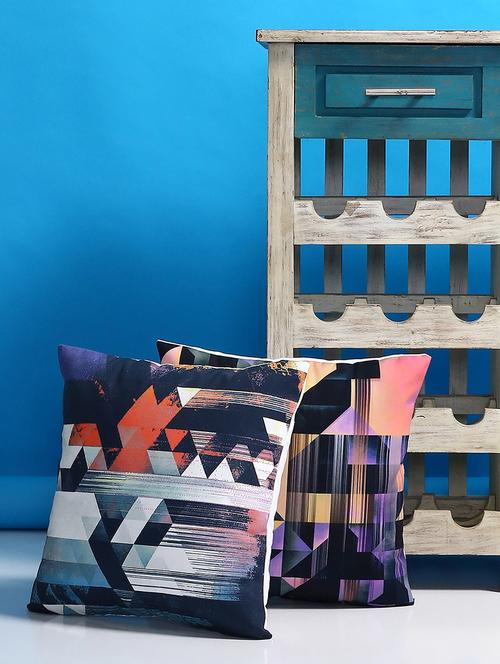 set of 2 polyester cushion covers - 15061616 - Standard Image - 1