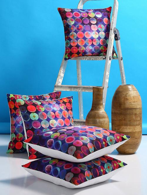 set of 5 polyester cushion covers - 15061626 - Standard Image - 1