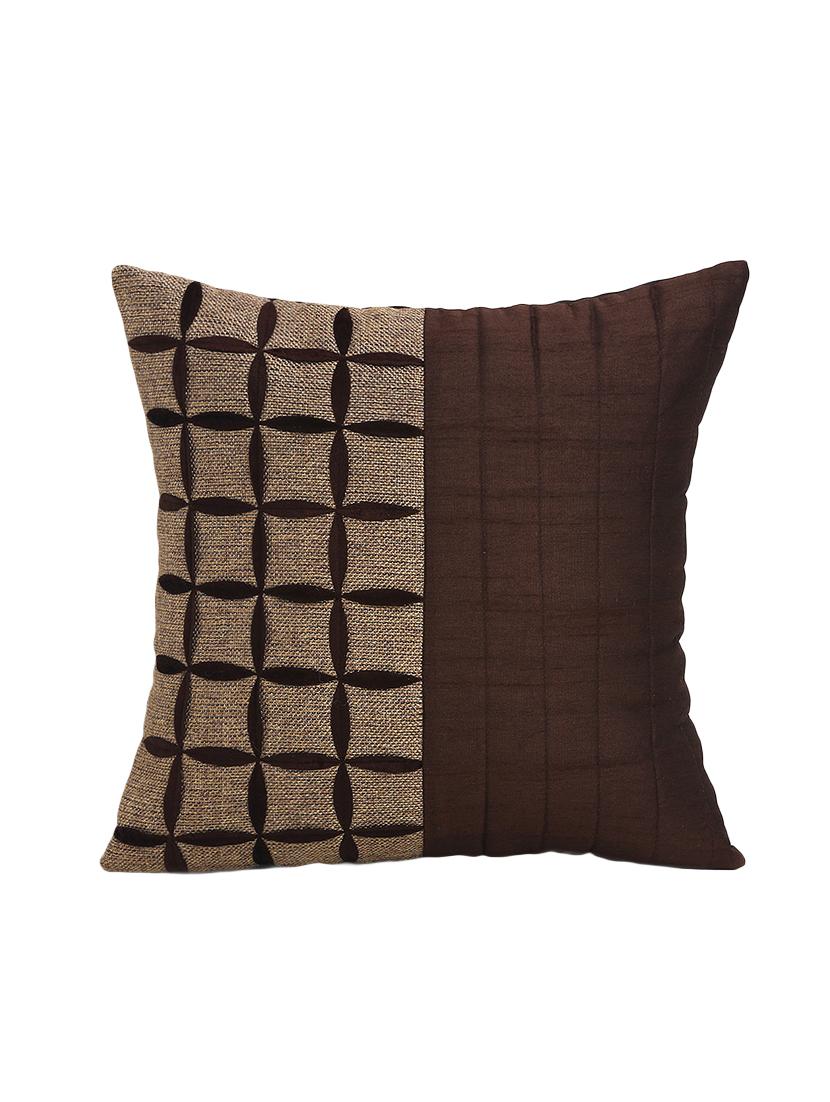 set of 5 jute cushion covers - 15061629 - Zoom Image - 2
