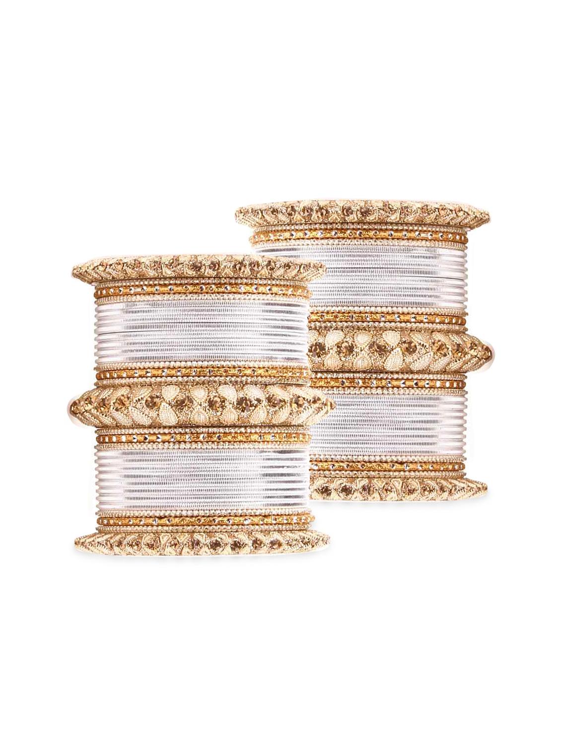 silver metal bangle - 15061772 - Zoom Image - 1
