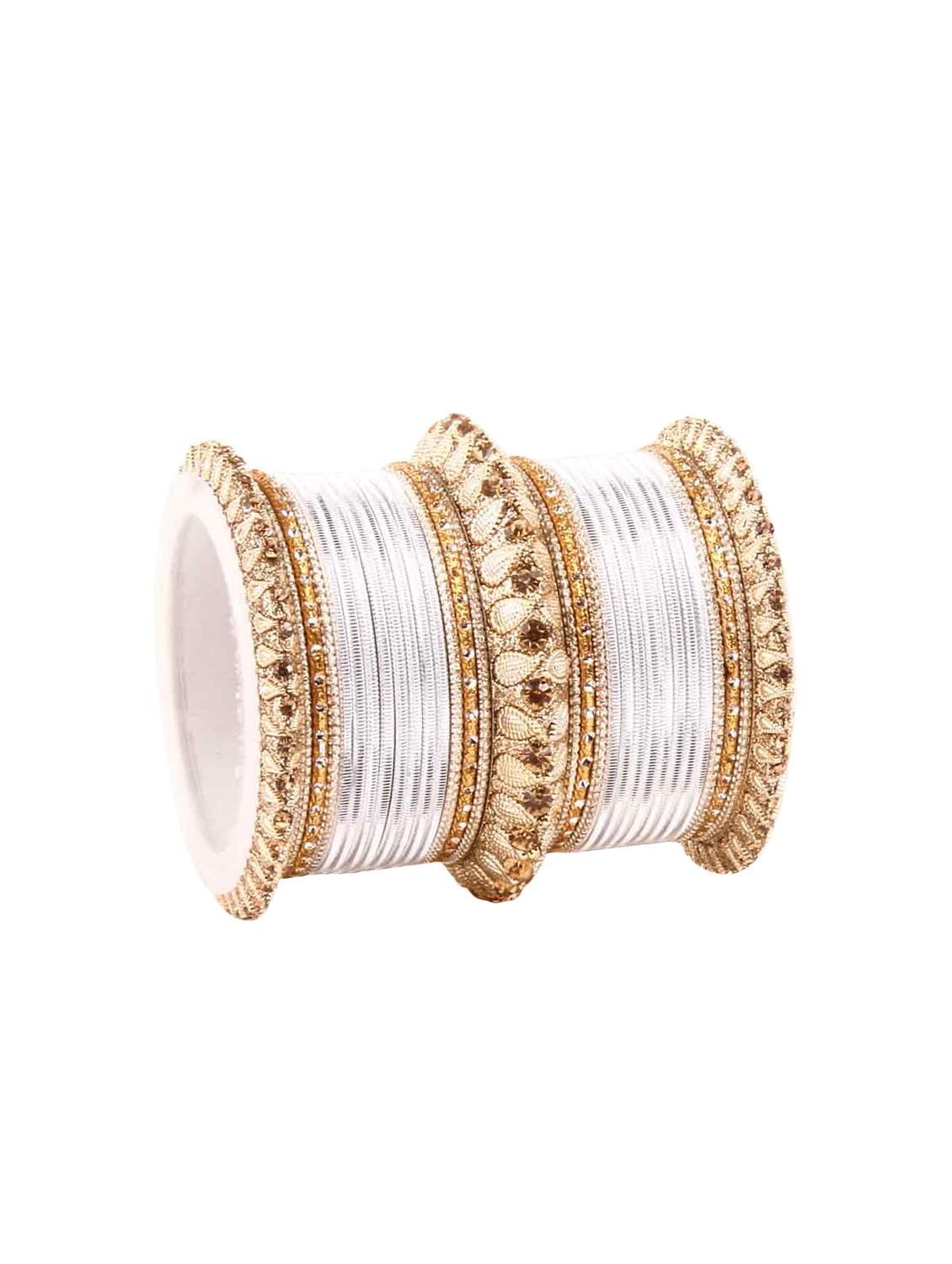 silver metal bangle - 15061772 - Zoom Image - 2