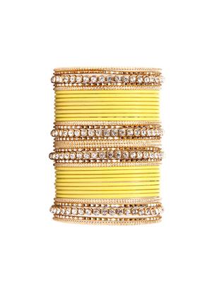 yellow metal bangle - 15061784 - Standard Image - 2