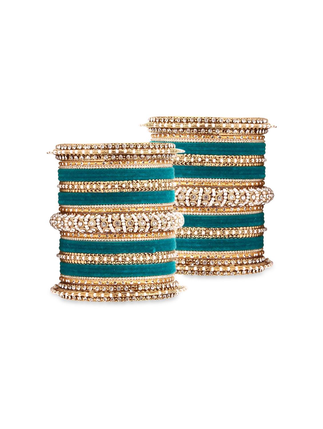green metal bangle - 15061790 - Zoom Image - 1