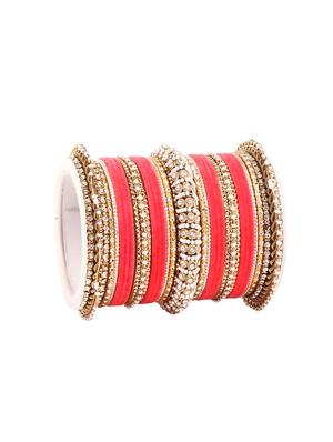 pink metal bangle - 15061792 - Standard Image - 2