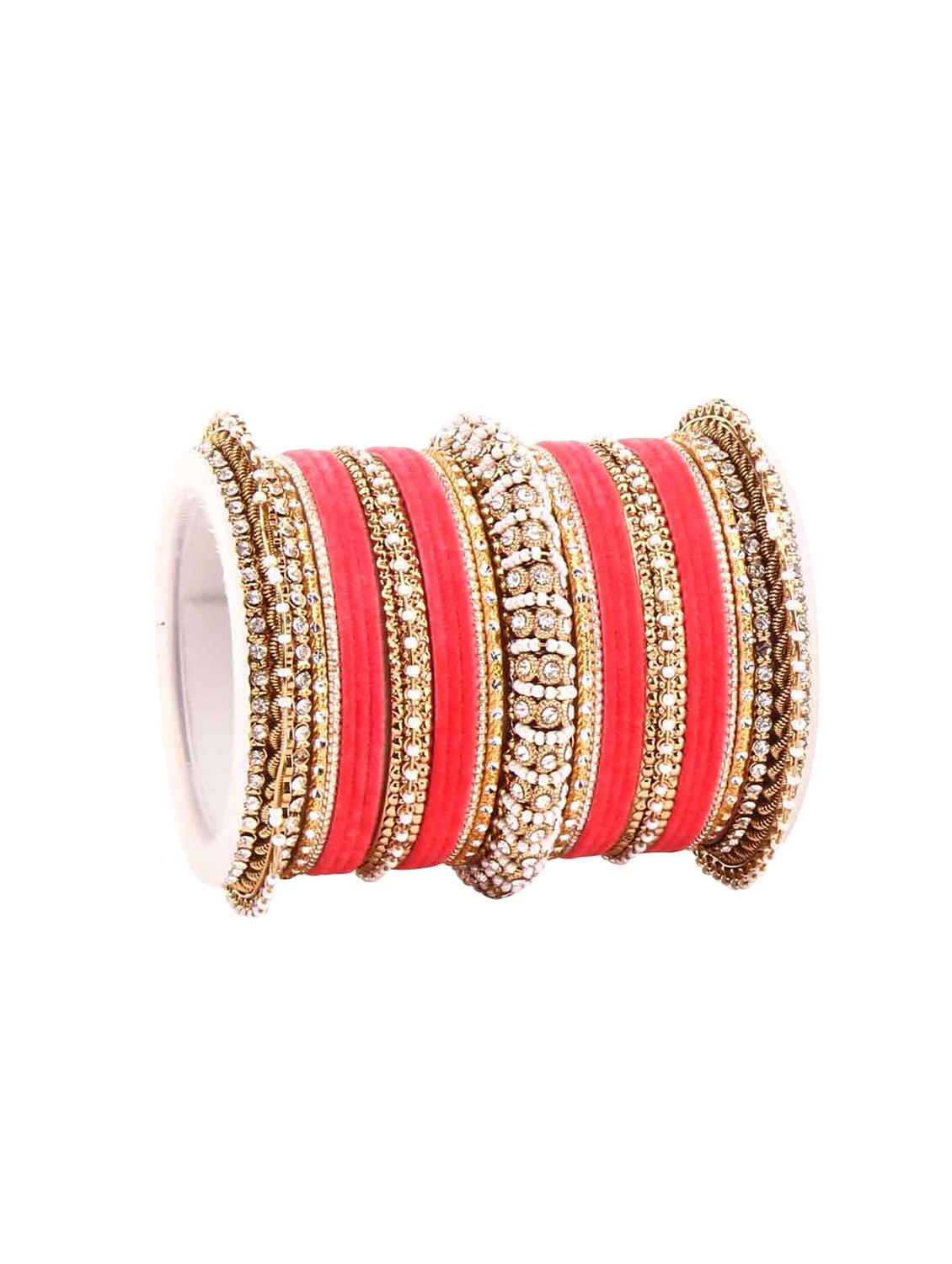 pink metal bangle - 15061792 - Zoom Image - 2