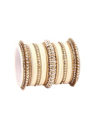 beige metal bangle - 15061793 - Standard Image - 2