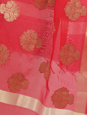 red art silk banarasi dupatta - 15063601 - Standard Image - 3