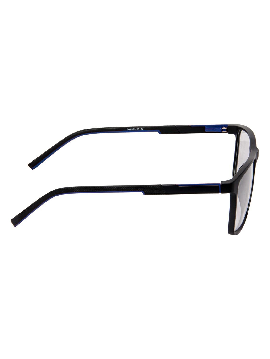 david blake matte black wayfarer full rim eyeglass - 15064050 - Zoom Image - 3