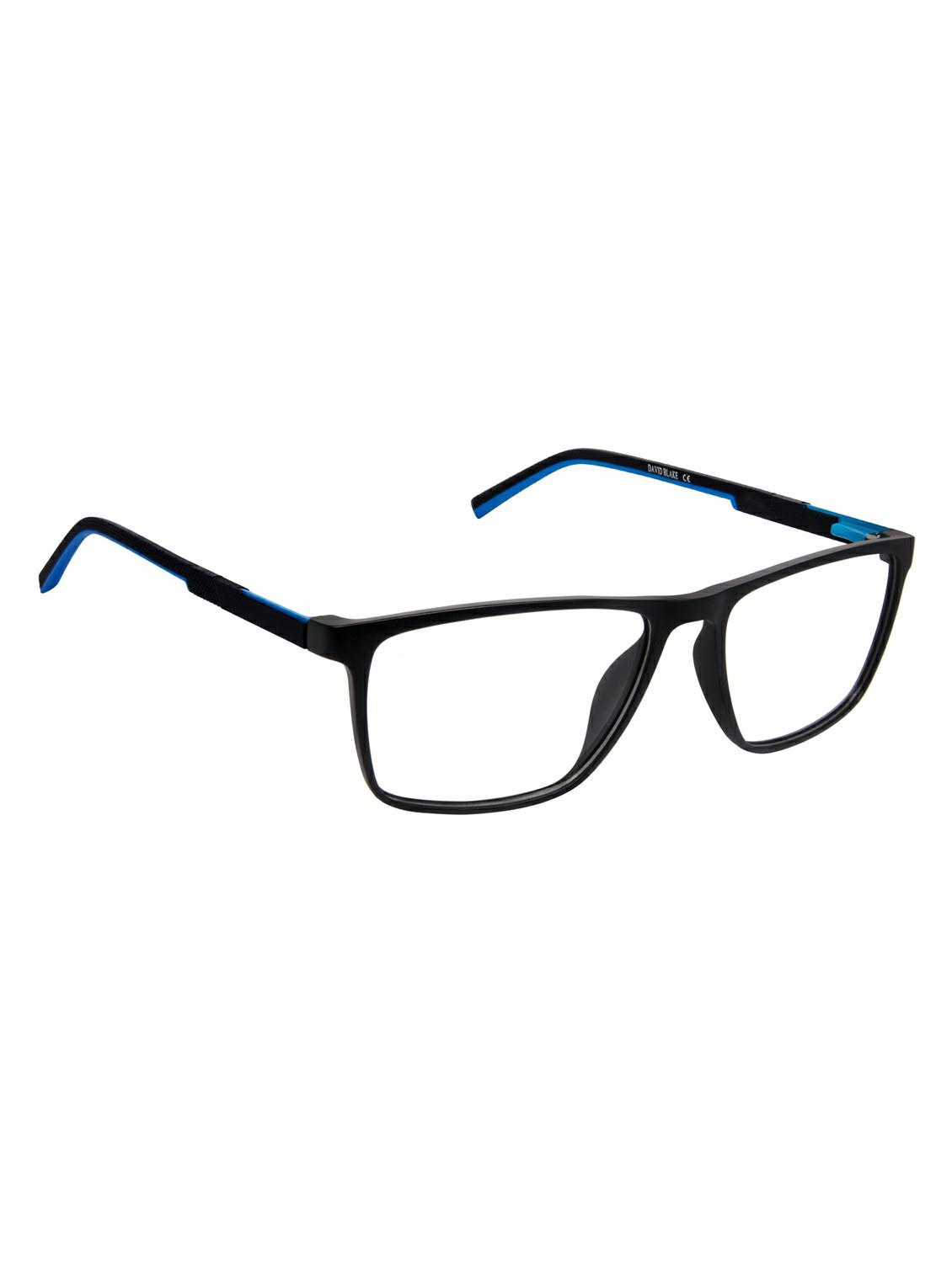 david blake matte black wayfarer full rim eyeglass - 15064051 - Zoom Image - 2