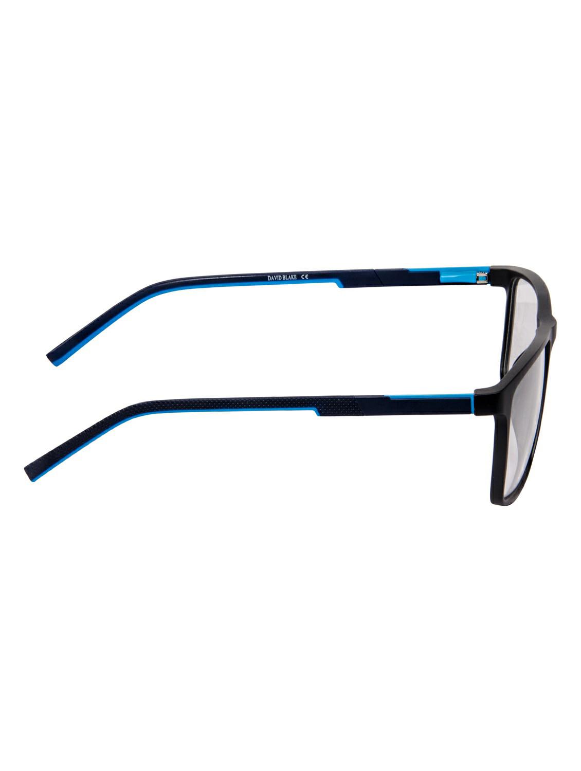 david blake matte black wayfarer full rim eyeglass - 15064051 - Zoom Image - 3