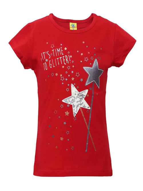 red cotton top - 15065136 - Standard Image - 1