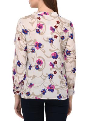 beige printed top - 15066735 - Standard Image - 3