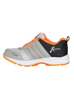grey mesh lace-up sport shoe - 15066764 - Standard Image - 2