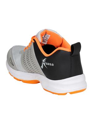grey mesh lace-up sport shoe - 15066764 - Standard Image - 3