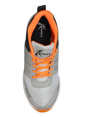 grey mesh lace-up sport shoe - 15066764 - Standard Image - 4