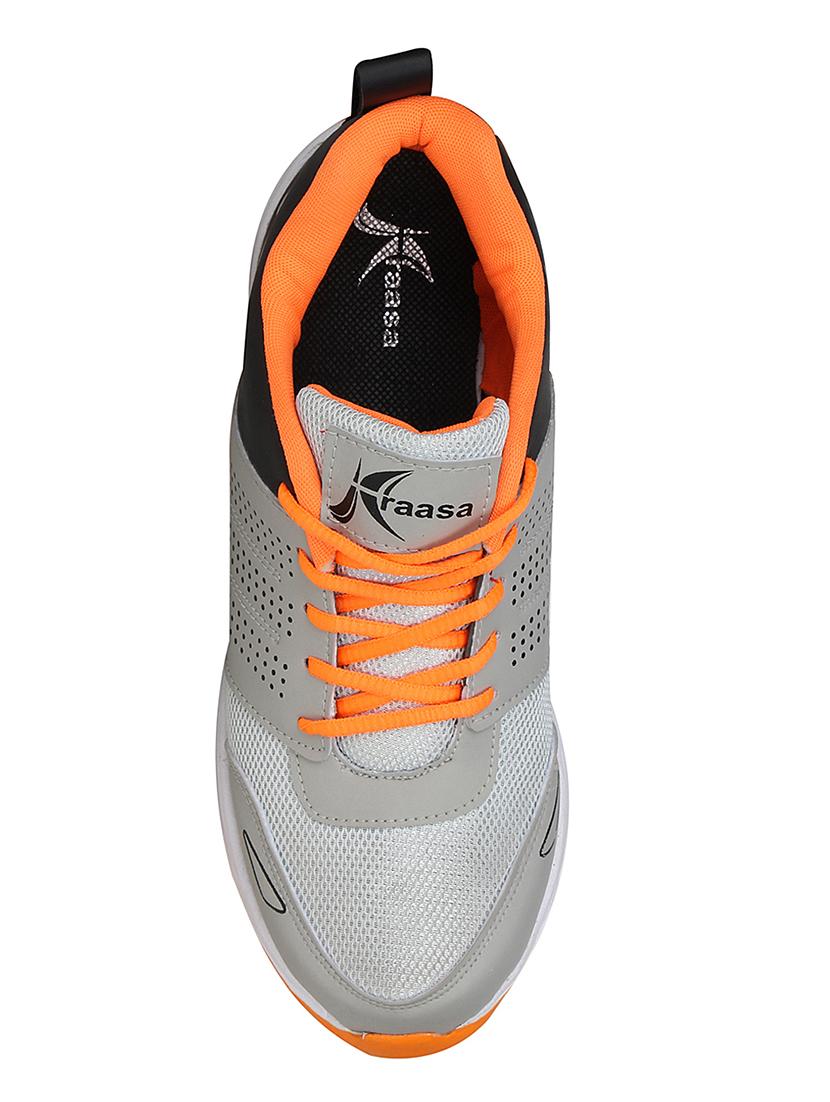 grey mesh lace-up sport shoe - 15066764 - Zoom Image - 4