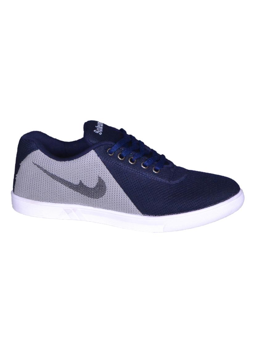 blue mesh lace up sneaker - 15067124 - Zoom Image - 2