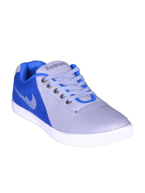 grey mesh lace up sneaker - 15067125 - Standard Image - 1