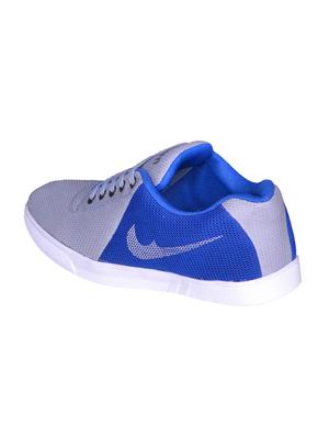 grey mesh lace up sneaker - 15067125 - Standard Image - 3