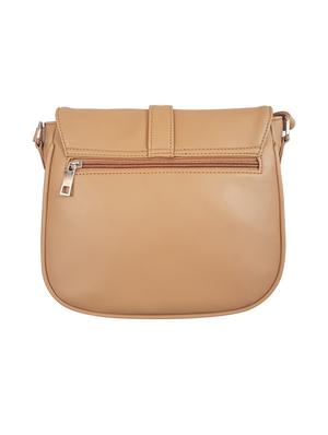 brown leatherette regular sling bag - 15067520 - Standard Image - 2