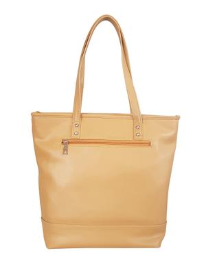 brown leatherette regular handbag - 15067599 - Standard Image - 2
