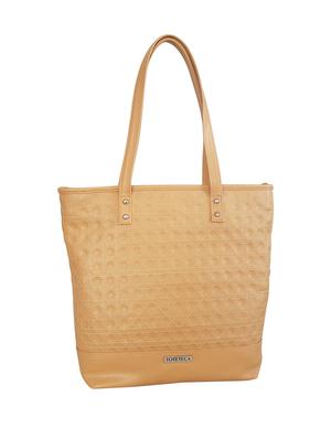 brown leatherette regular handbag - 15067599 - Standard Image - 4